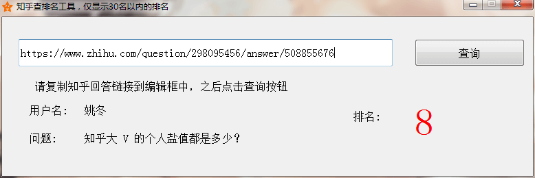 知乎平台查询排名软件